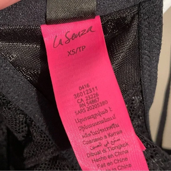 La SENZA Black Lace Push-Up Babydoll Teddy – Size XS EUC - Picture 14 of 15